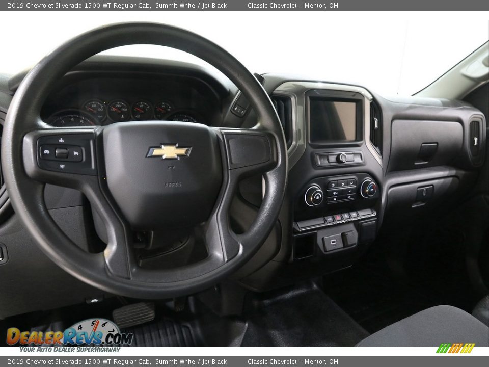 2019 Chevrolet Silverado 1500 WT Regular Cab Summit White / Jet Black Photo #6