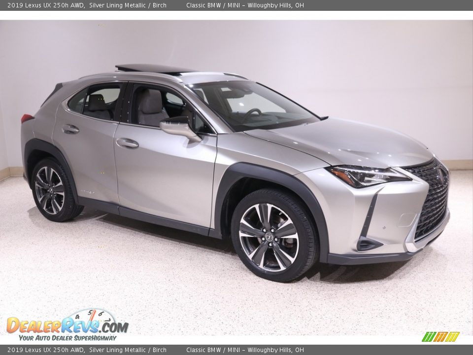 Front 3/4 View of 2019 Lexus UX 250h AWD Photo #1