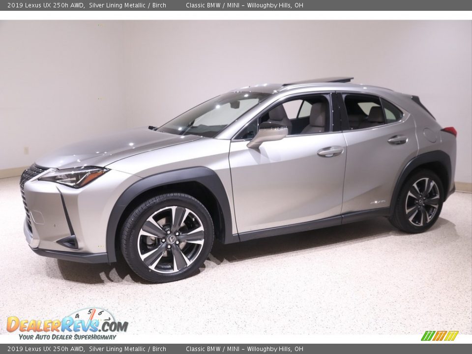 2019 Lexus UX 250h AWD Silver Lining Metallic / Birch Photo #3