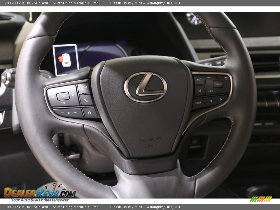 2019 Lexus UX 250h AWD Steering Wheel Photo #7