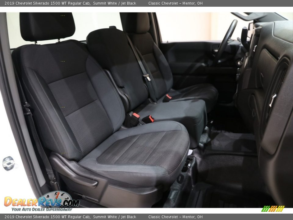 2019 Chevrolet Silverado 1500 WT Regular Cab Summit White / Jet Black Photo #13