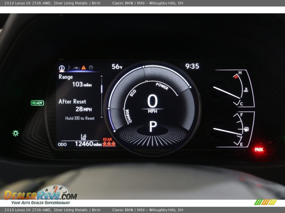 2019 Lexus UX 250h AWD Gauges Photo #8