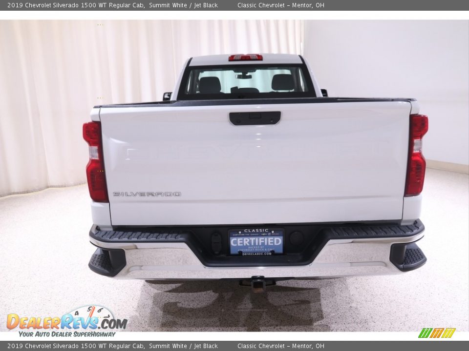 2019 Chevrolet Silverado 1500 WT Regular Cab Summit White / Jet Black Photo #14