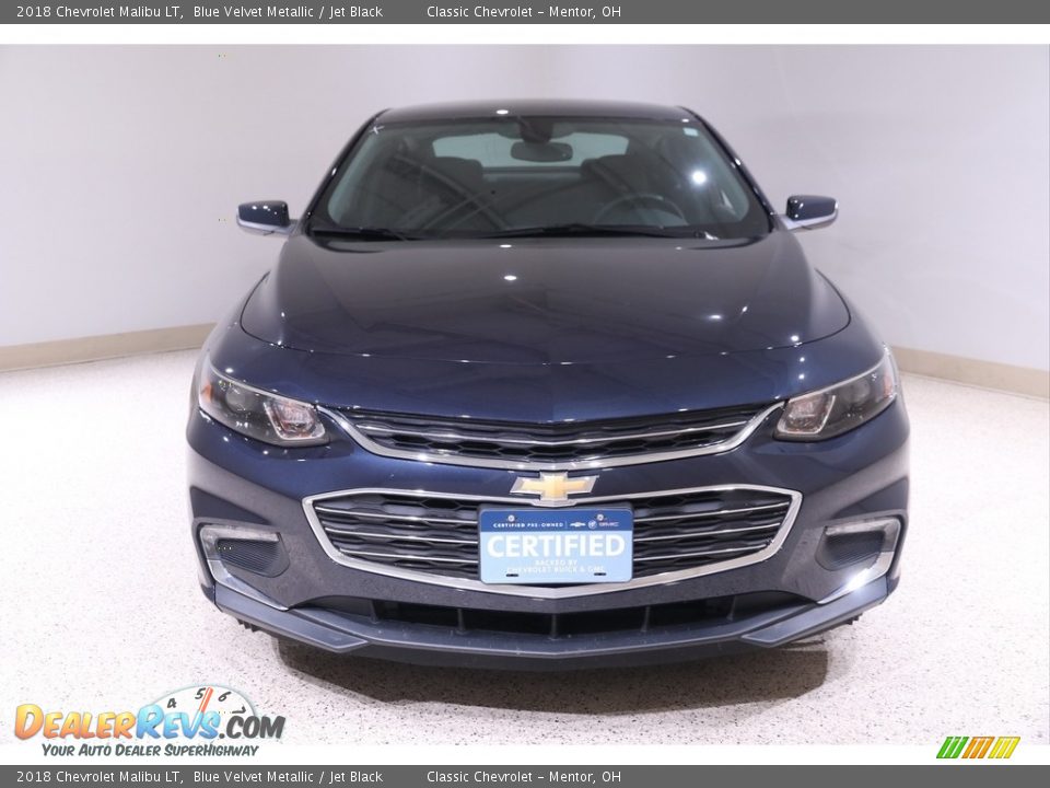2018 Chevrolet Malibu LT Blue Velvet Metallic / Jet Black Photo #2
