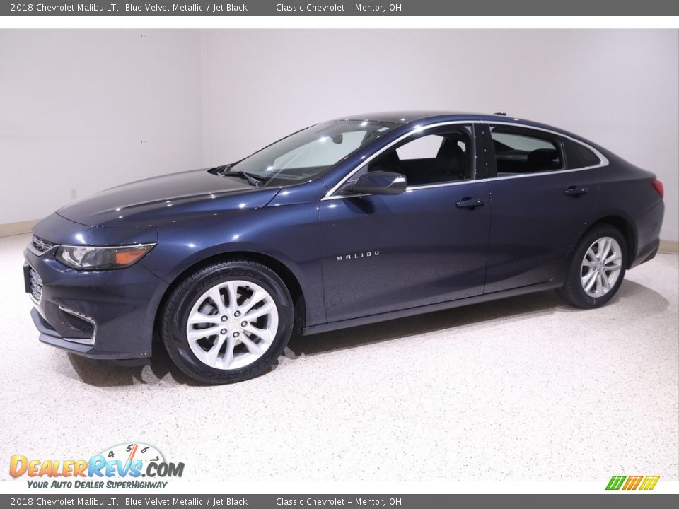 2018 Chevrolet Malibu LT Blue Velvet Metallic / Jet Black Photo #3