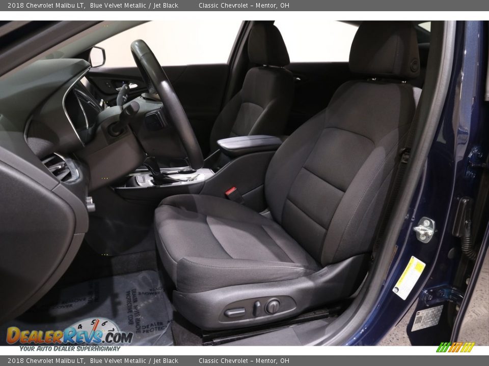 2018 Chevrolet Malibu LT Blue Velvet Metallic / Jet Black Photo #5