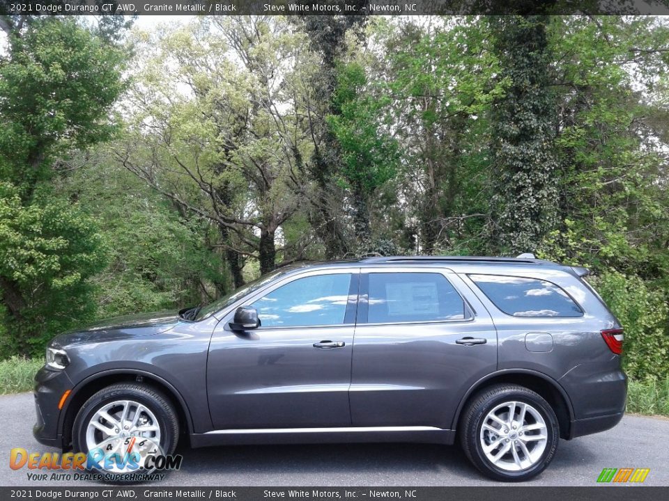 2021 Dodge Durango GT AWD Granite Metallic / Black Photo #1