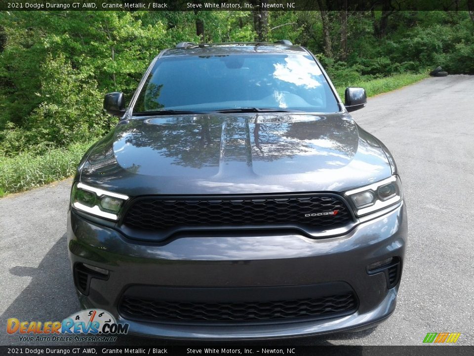 2021 Dodge Durango GT AWD Granite Metallic / Black Photo #3