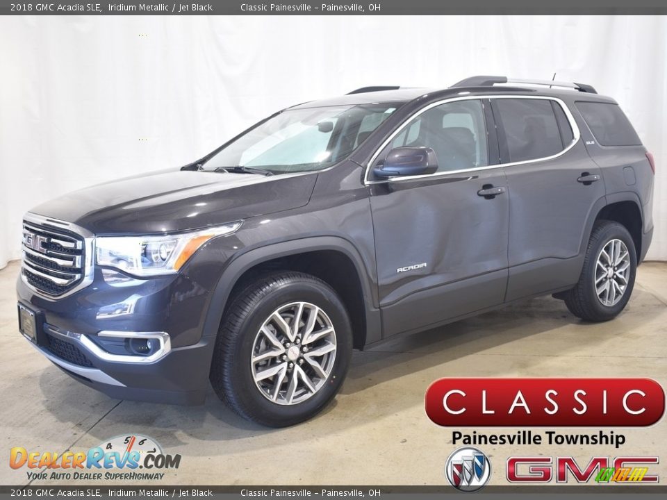 2018 GMC Acadia SLE Iridium Metallic / Jet Black Photo #1