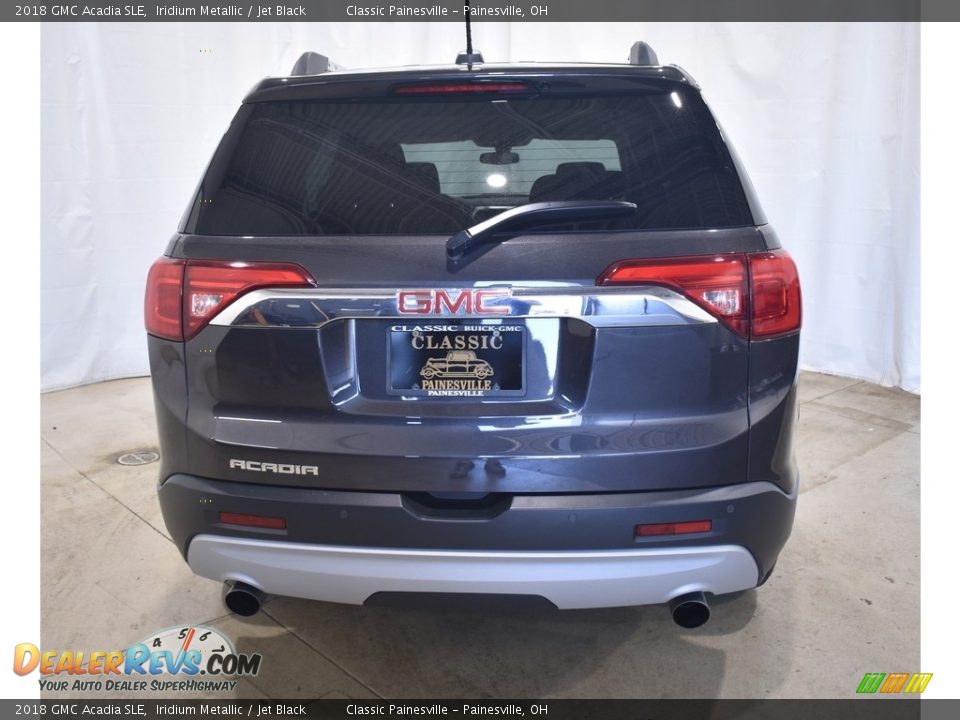 2018 GMC Acadia SLE Iridium Metallic / Jet Black Photo #3