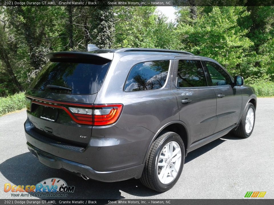 2021 Dodge Durango GT AWD Granite Metallic / Black Photo #6