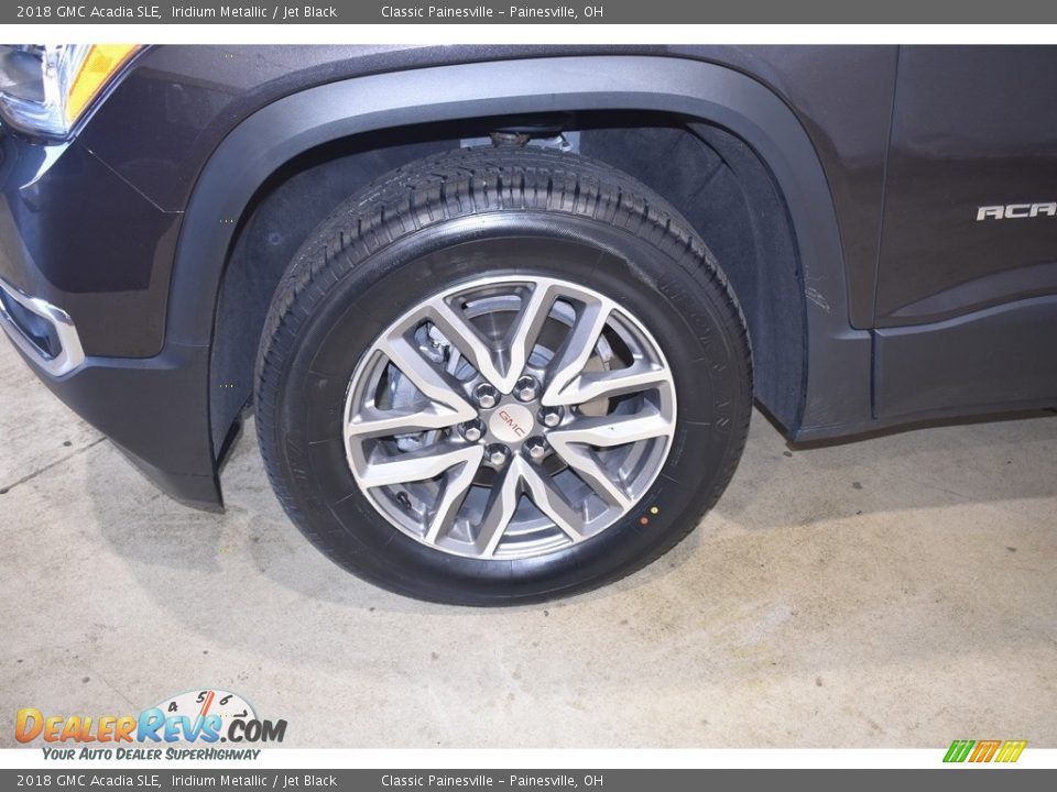 2018 GMC Acadia SLE Iridium Metallic / Jet Black Photo #5