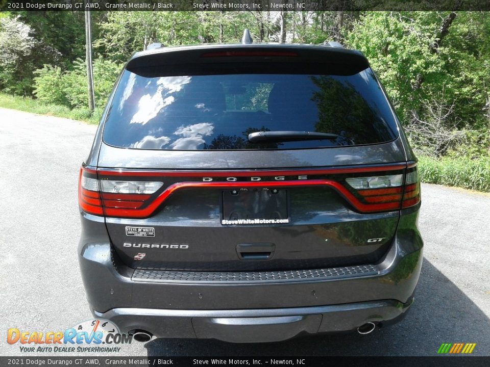 2021 Dodge Durango GT AWD Granite Metallic / Black Photo #7