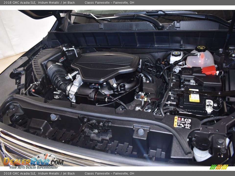 2018 GMC Acadia SLE Iridium Metallic / Jet Black Photo #6