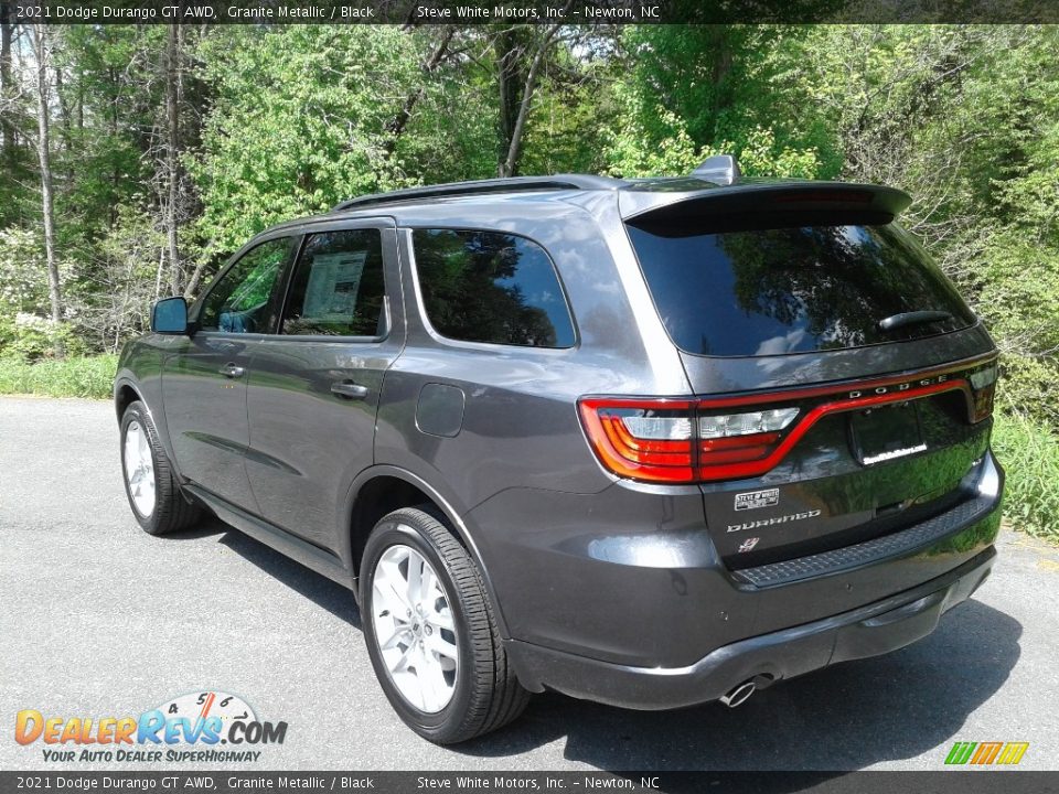 2021 Dodge Durango GT AWD Granite Metallic / Black Photo #8