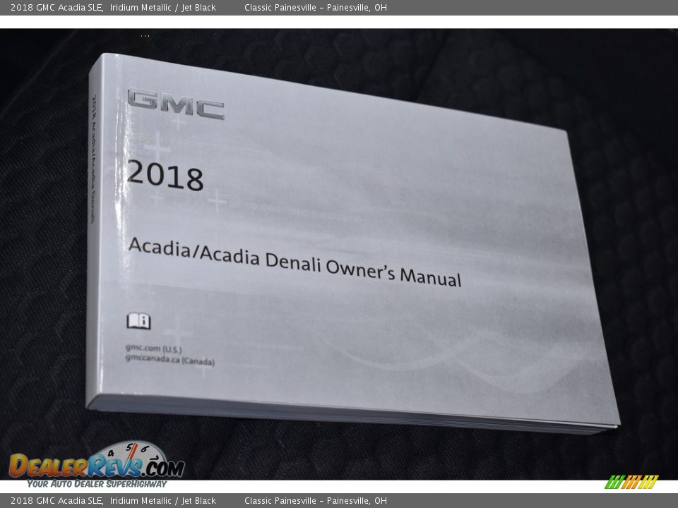 2018 GMC Acadia SLE Iridium Metallic / Jet Black Photo #16