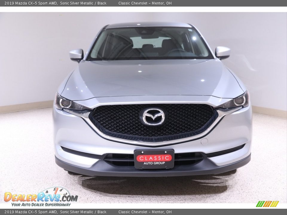 2019 Mazda CX-5 Sport AWD Sonic Silver Metallic / Black Photo #2