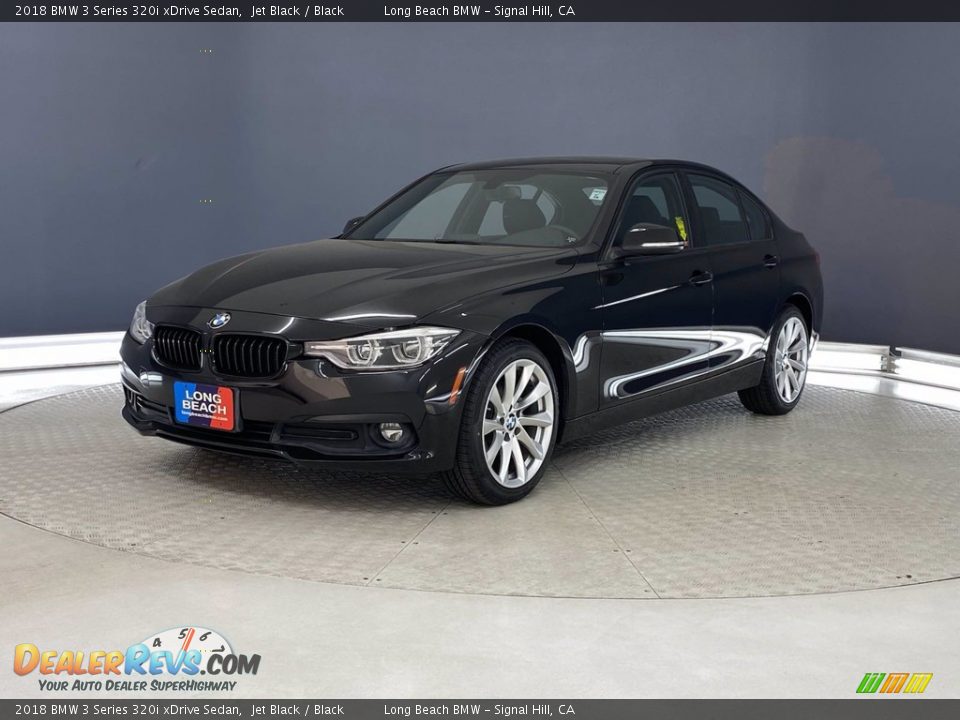 2018 BMW 3 Series 320i xDrive Sedan Jet Black / Black Photo #3