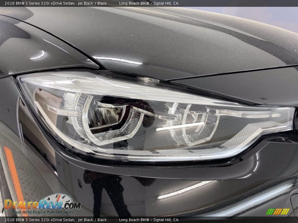 2018 BMW 3 Series 320i xDrive Sedan Jet Black / Black Photo #7