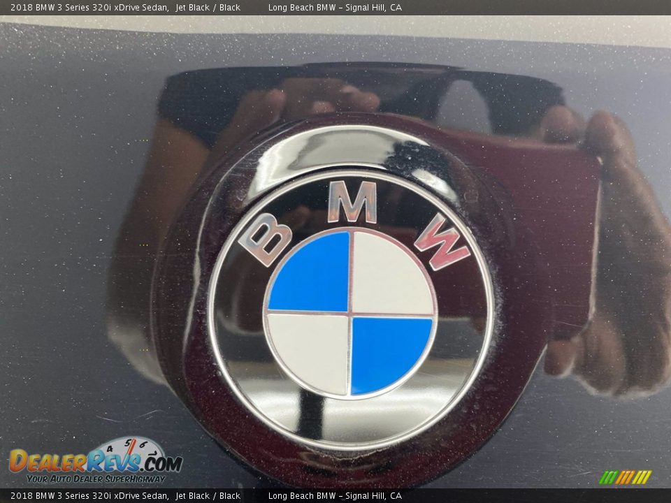 2018 BMW 3 Series 320i xDrive Sedan Jet Black / Black Photo #10