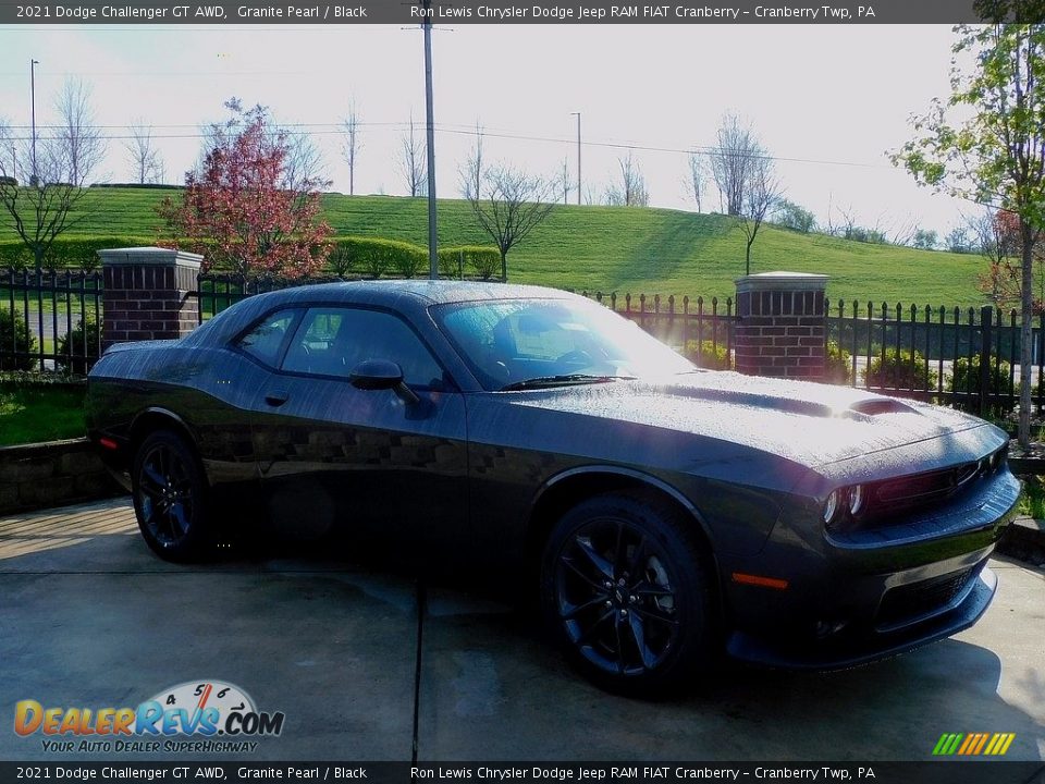 2021 Dodge Challenger GT AWD Granite Pearl / Black Photo #3