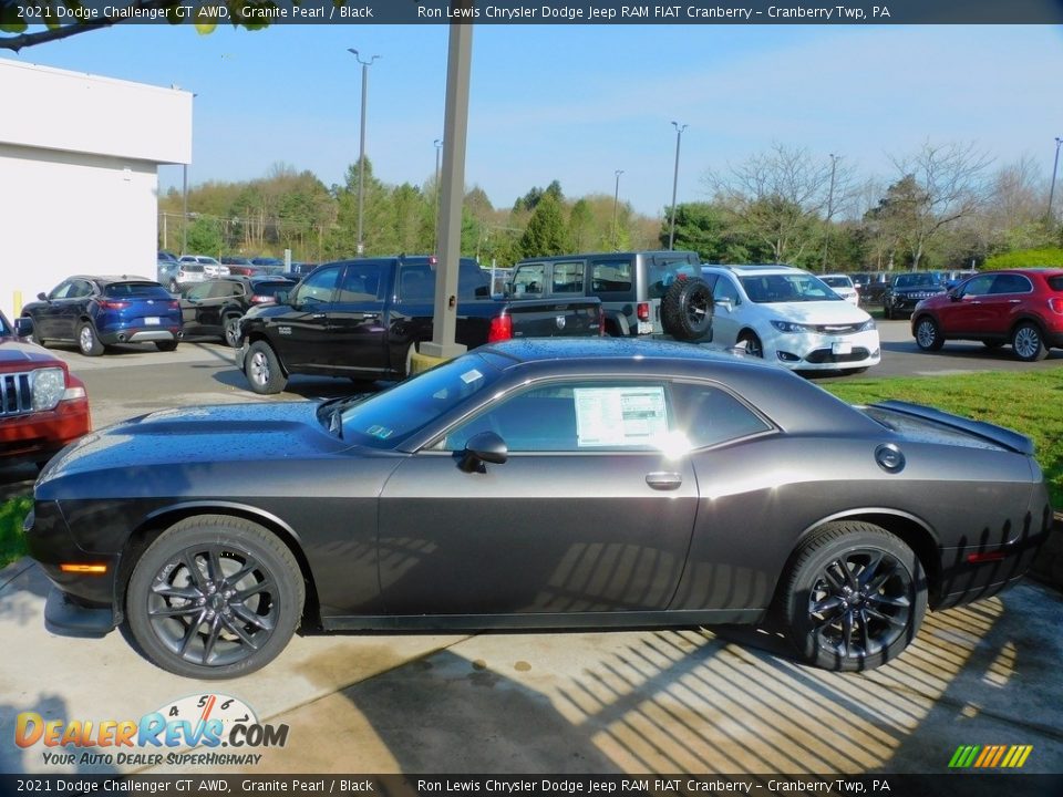 2021 Dodge Challenger GT AWD Granite Pearl / Black Photo #9