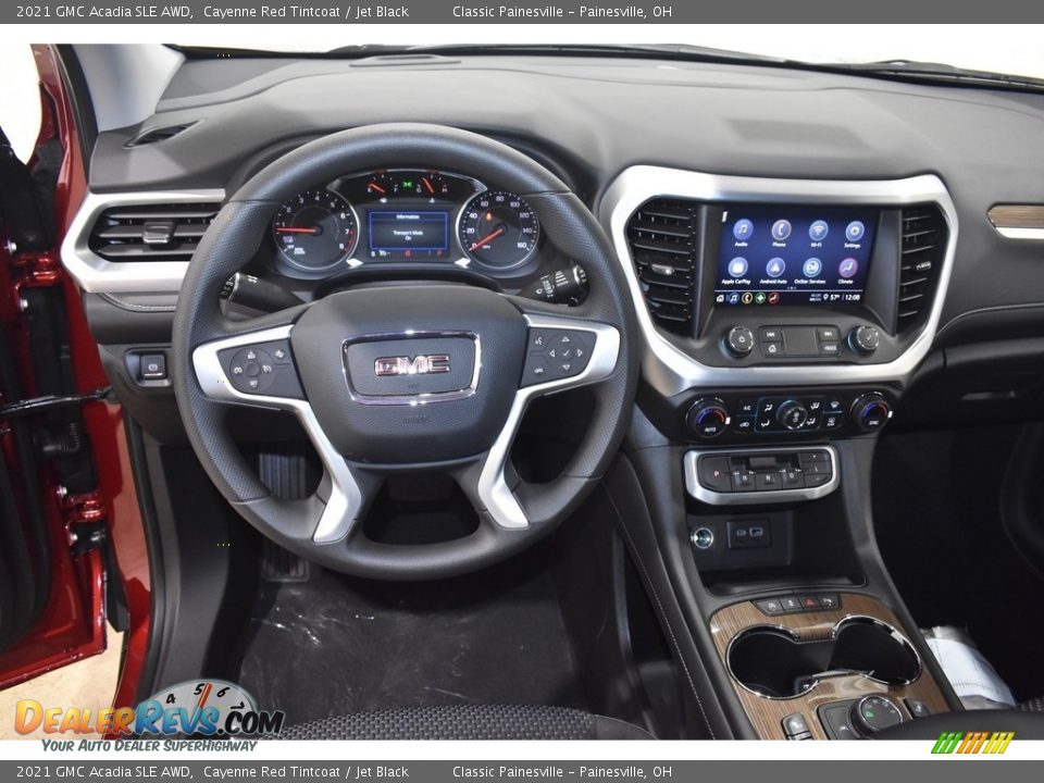 2021 GMC Acadia SLE AWD Cayenne Red Tintcoat / Jet Black Photo #11