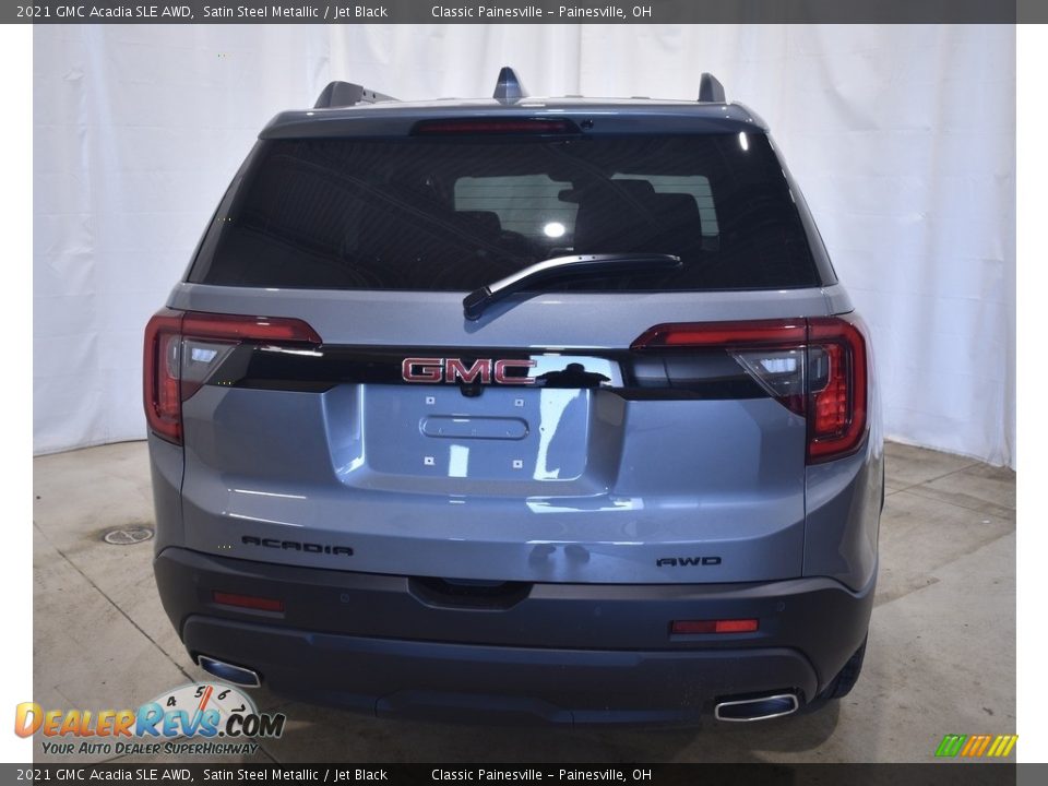 2021 GMC Acadia SLE AWD Satin Steel Metallic / Jet Black Photo #3