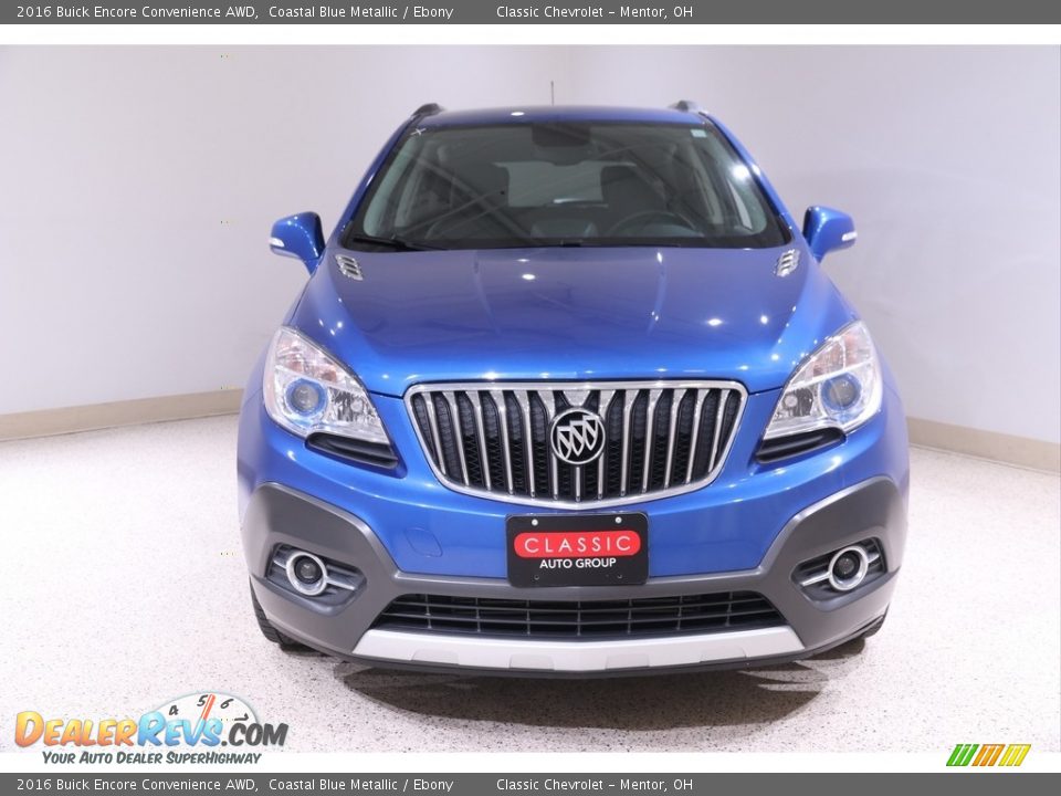 2016 Buick Encore Convenience AWD Coastal Blue Metallic / Ebony Photo #2