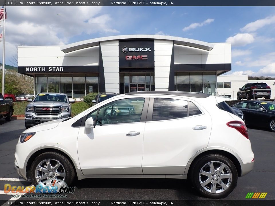 White Frost Tricoat 2018 Buick Encore Premium Photo #1