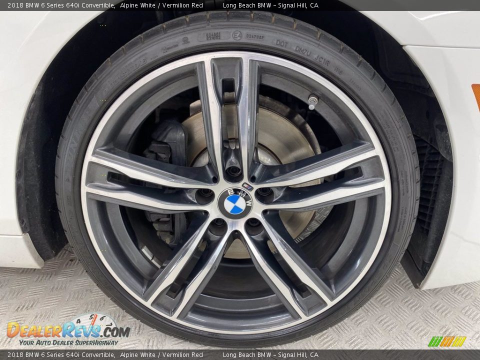 2018 BMW 6 Series 640i Convertible Wheel Photo #6