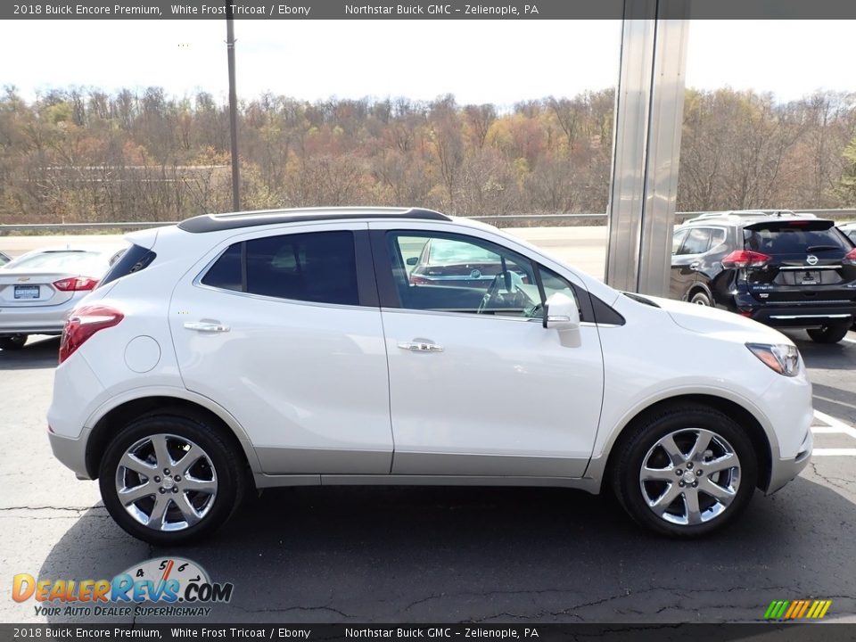 White Frost Tricoat 2018 Buick Encore Premium Photo #5