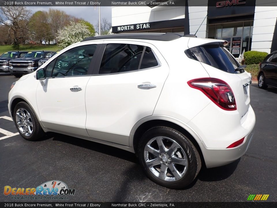 White Frost Tricoat 2018 Buick Encore Premium Photo #11