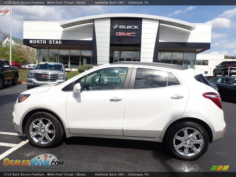 White Frost Tricoat 2018 Buick Encore Premium Photo #12