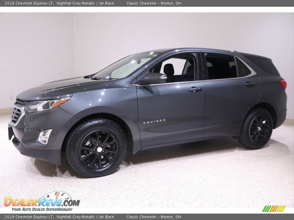 2019 Chevrolet Equinox LT Nightfall Gray Metallic / Jet Black Photo #3