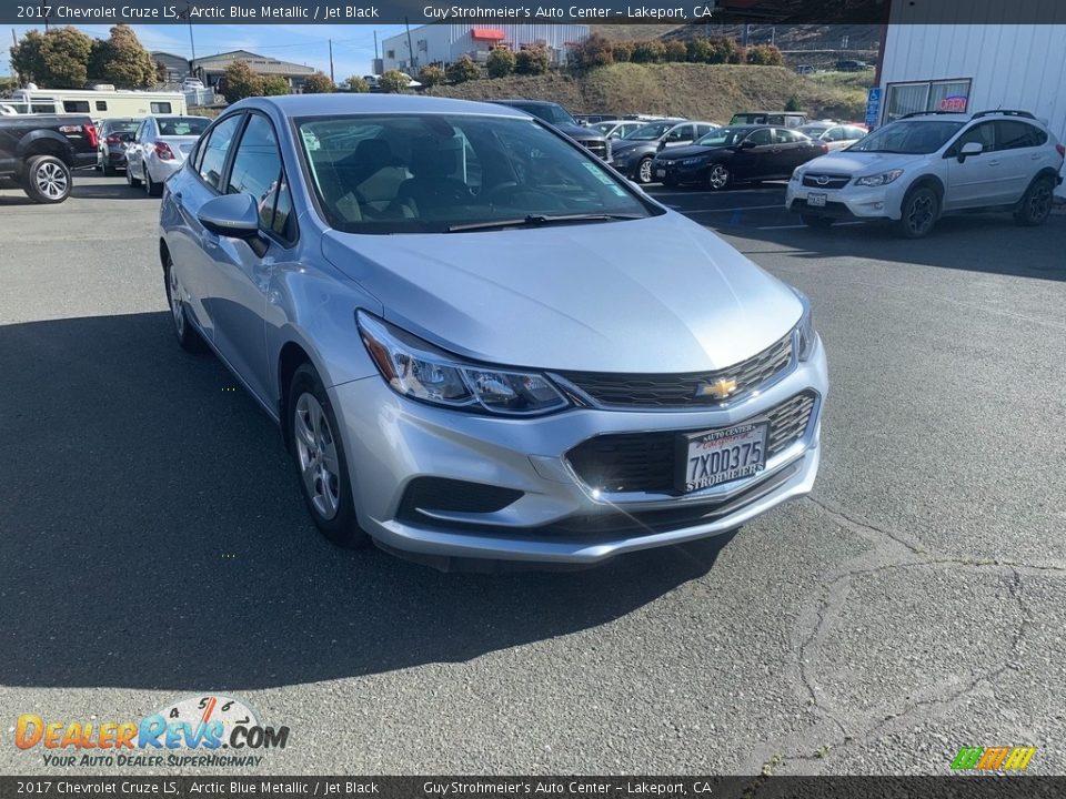 2017 Chevrolet Cruze LS Arctic Blue Metallic / Jet Black Photo #1