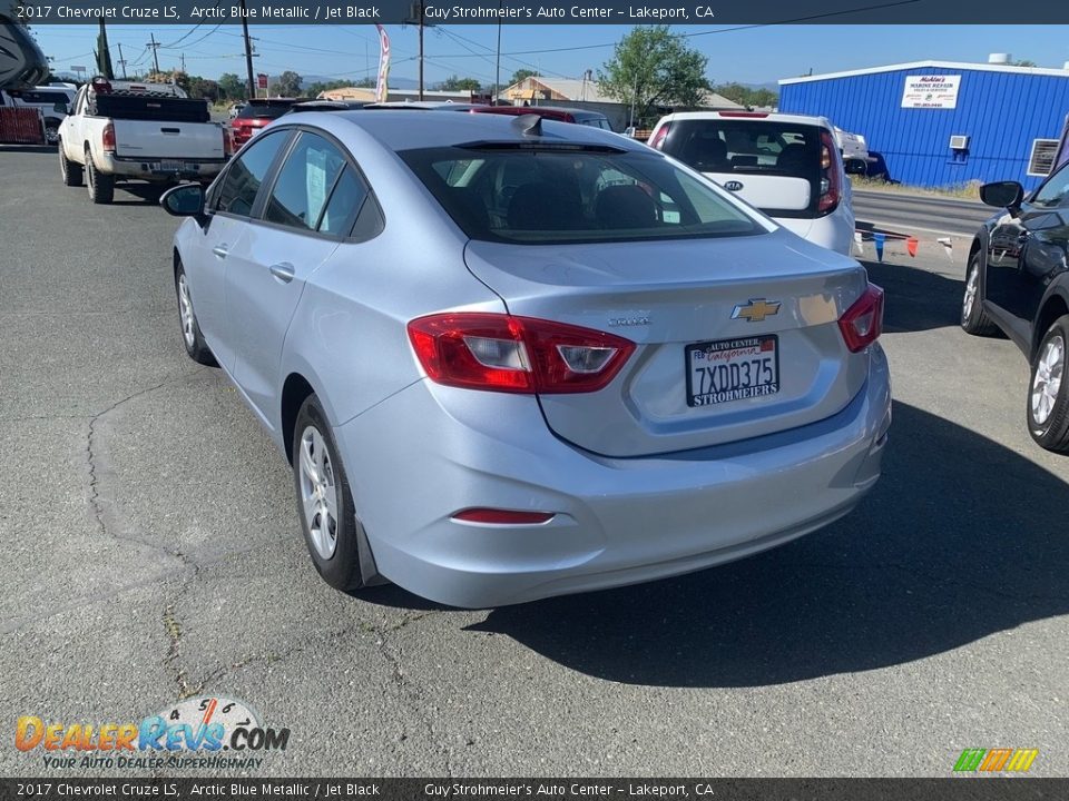 2017 Chevrolet Cruze LS Arctic Blue Metallic / Jet Black Photo #3