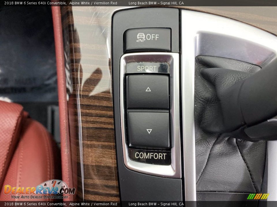 Controls of 2018 BMW 6 Series 640i Convertible Photo #30