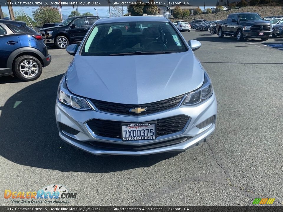 2017 Chevrolet Cruze LS Arctic Blue Metallic / Jet Black Photo #6