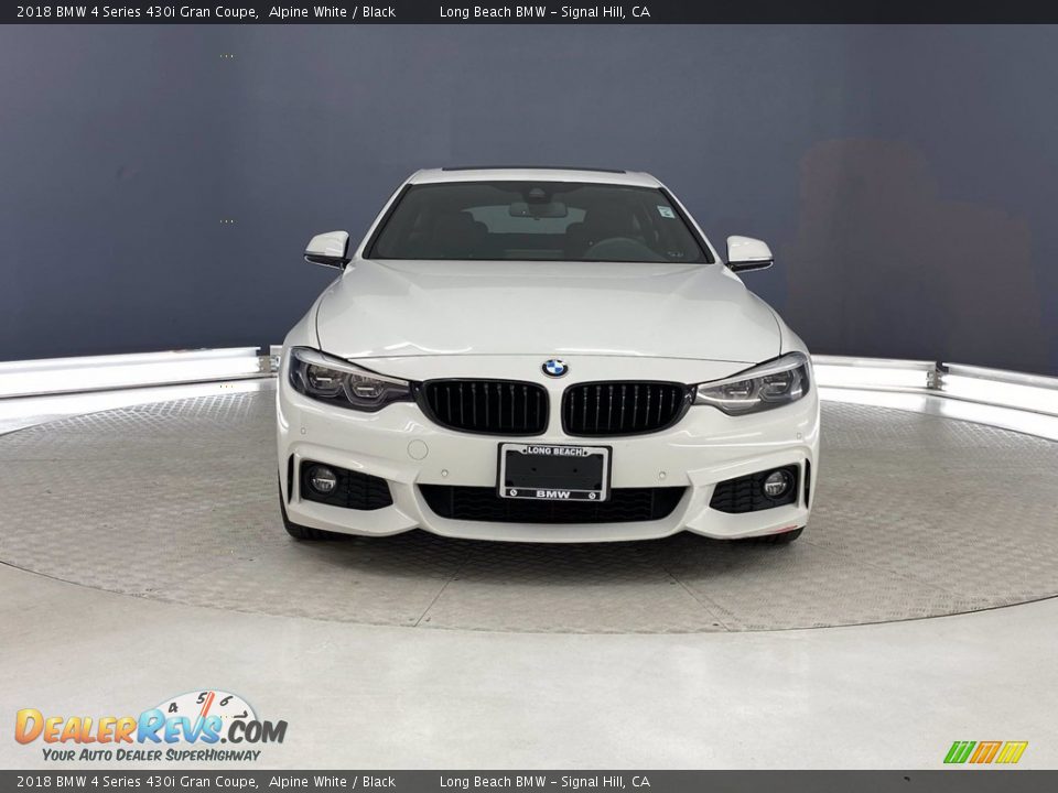 2018 BMW 4 Series 430i Gran Coupe Alpine White / Black Photo #2