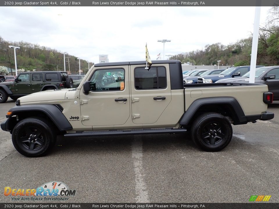 2020 Jeep Gladiator Sport 4x4 Gobi / Black Photo #2