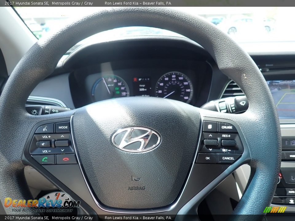 2017 Hyundai Sonata SE Steering Wheel Photo #22