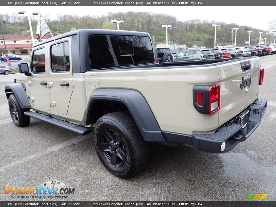 2020 Jeep Gladiator Sport 4x4 Gobi / Black Photo #3