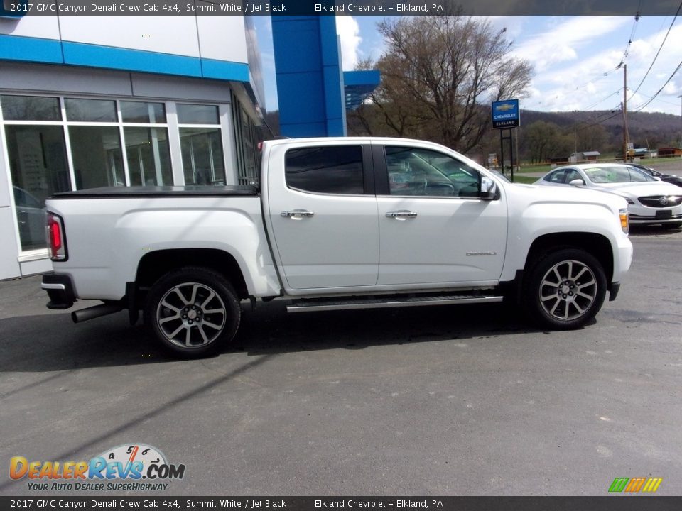 2017 GMC Canyon Denali Crew Cab 4x4 Summit White / Jet Black Photo #2