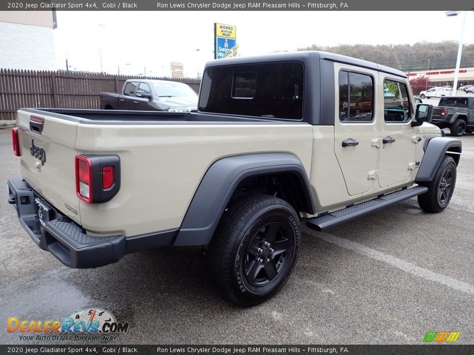 2020 Jeep Gladiator Sport 4x4 Gobi / Black Photo #5