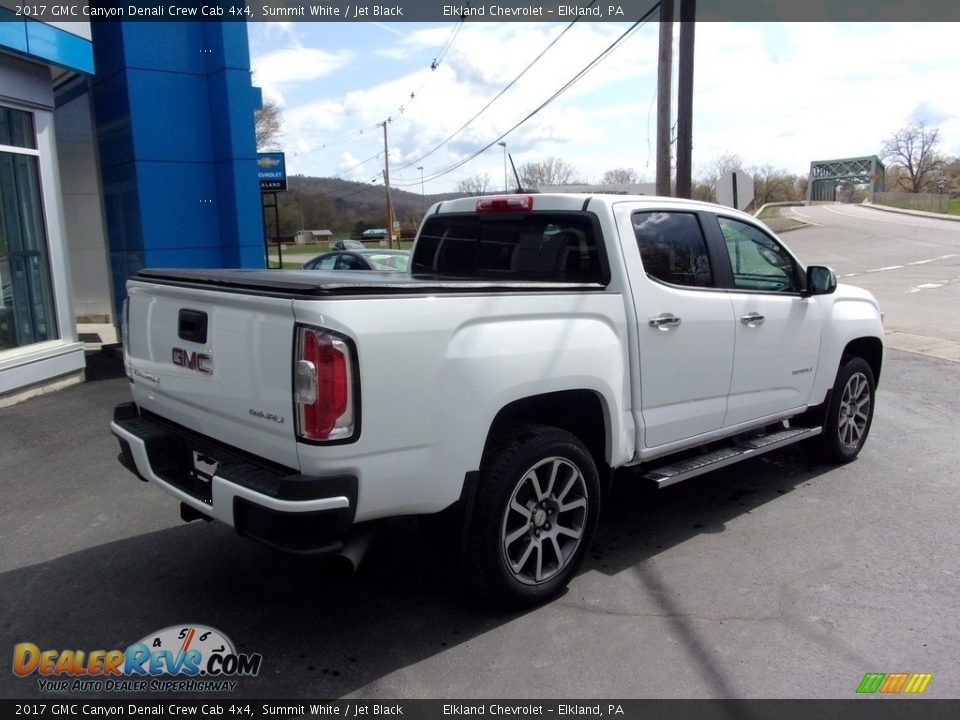 2017 GMC Canyon Denali Crew Cab 4x4 Summit White / Jet Black Photo #3