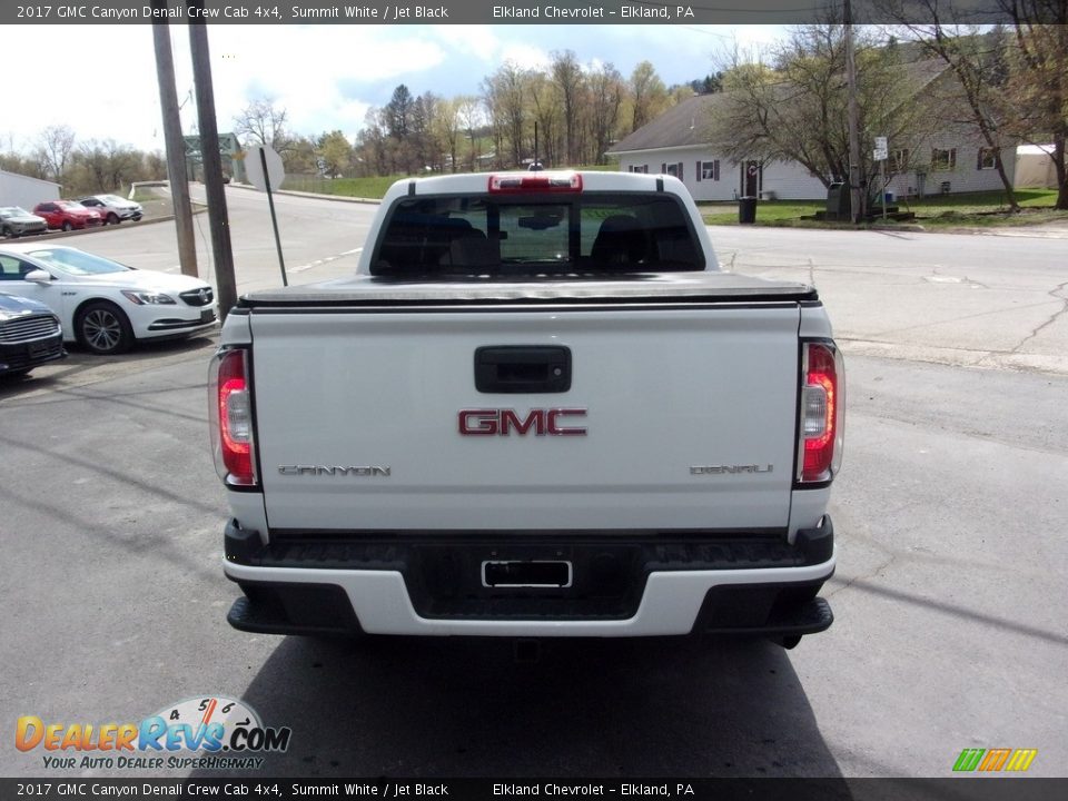 2017 GMC Canyon Denali Crew Cab 4x4 Summit White / Jet Black Photo #4