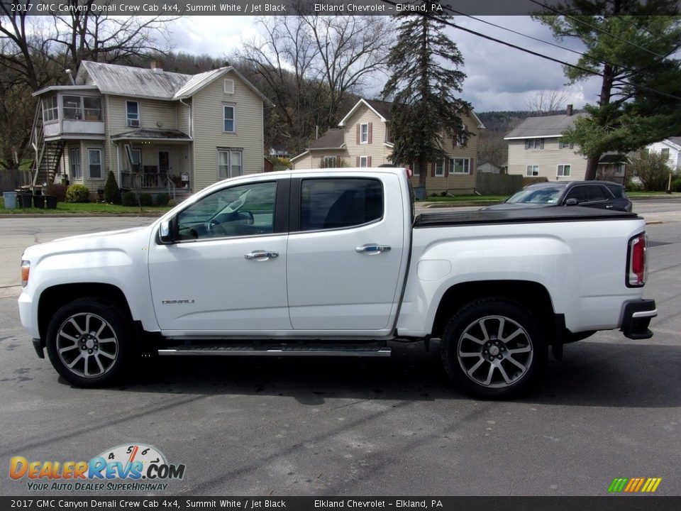 2017 GMC Canyon Denali Crew Cab 4x4 Summit White / Jet Black Photo #5