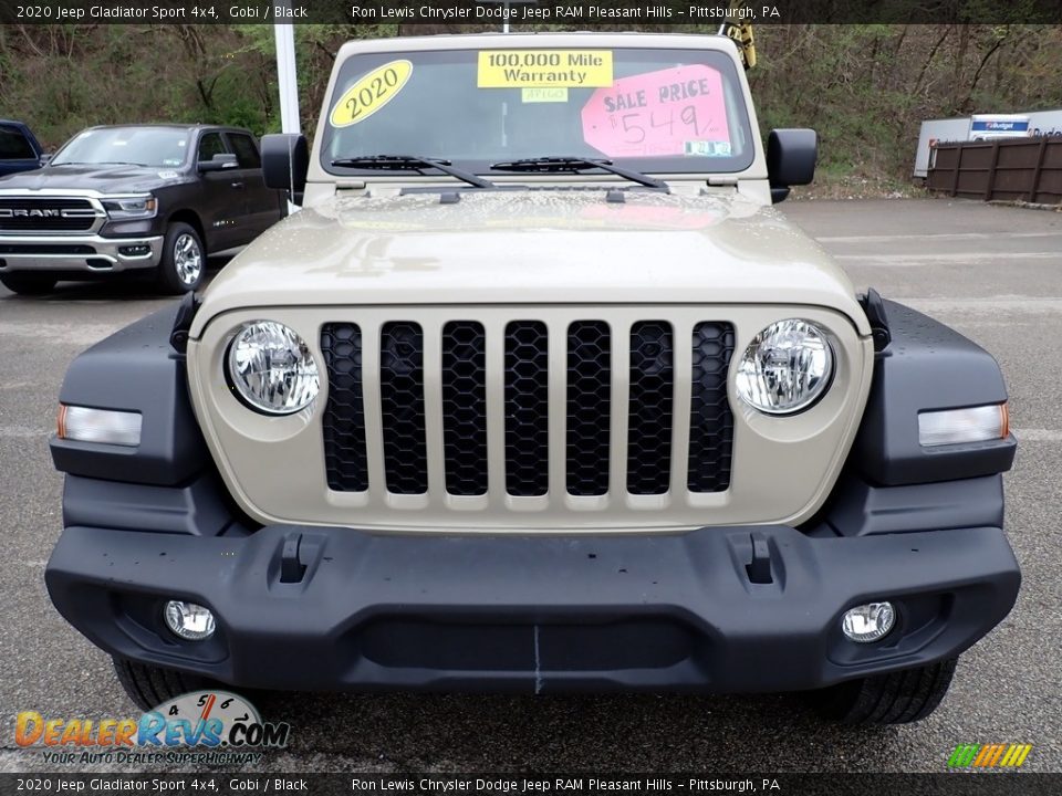 2020 Jeep Gladiator Sport 4x4 Gobi / Black Photo #8