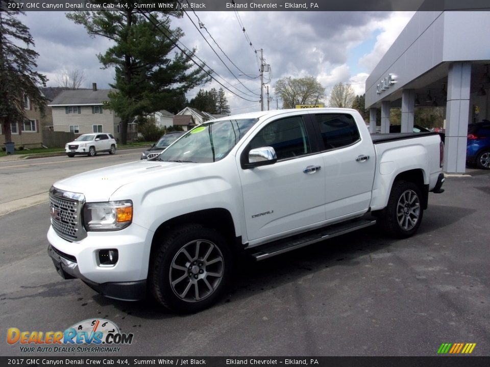 2017 GMC Canyon Denali Crew Cab 4x4 Summit White / Jet Black Photo #6